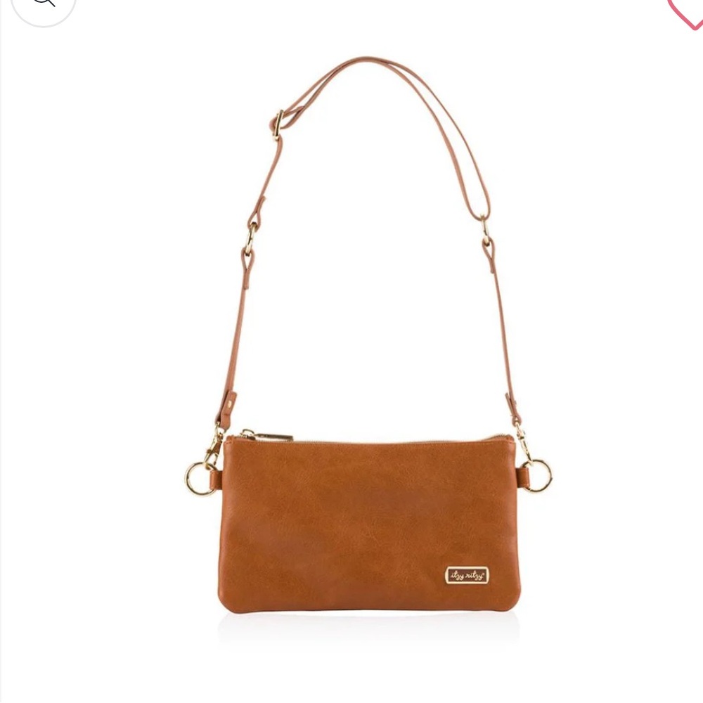 Itzy Ritzy Boss Pouch™ Wallet, Belt Bag And Clutch – Cognac - Picture 3 of 8